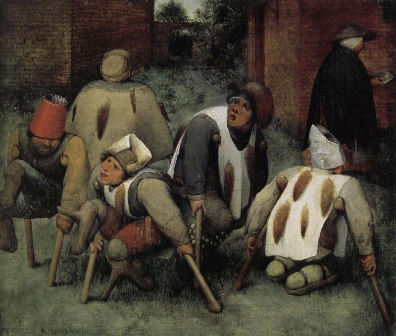 Pieter Bruegel Beggars who china oil painting image